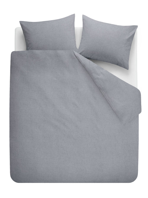 Beddinghouse Dekbedovertrek Frost - 200 x 200/220 cm - Blauwgrijs