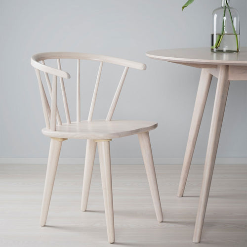 Rowico Home Carmen Houten Spijlenstoel Whitewash - vtwonen shop