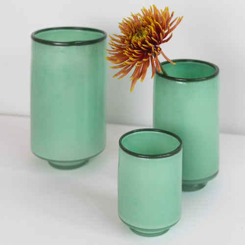 Ona - Vaas 10,5xH14cm pistachio green Milo