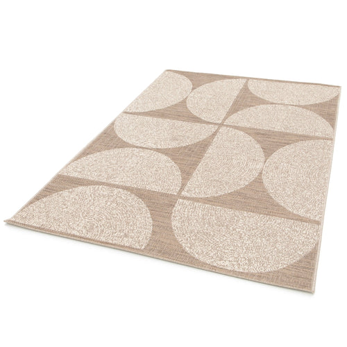AFK Living vloerkleed Halv - voor binnen en buiten - beige - 200 x 290 cm