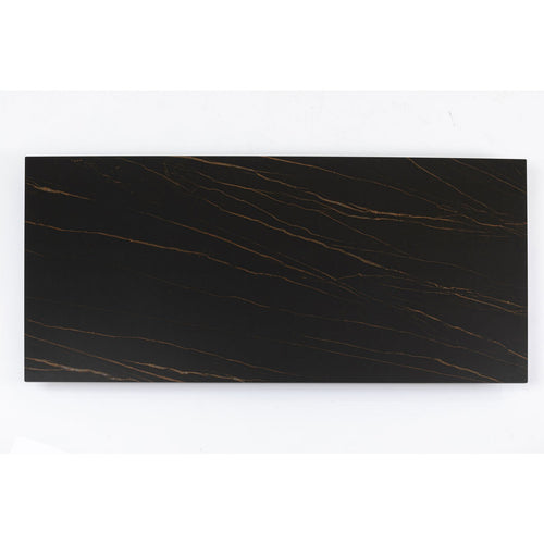 Kare Design Eettafel Gloria 200x100cm keramiek zwart