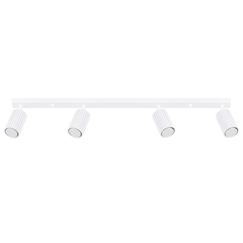 Sollux Lighting Plafondlamp KARBON 4L wit - 81x6,5x16,5cm