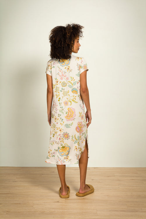 Pip Studio - Dalia Nachthemd - Dames - Buenas Noches - Wit - L - vtwonen shop