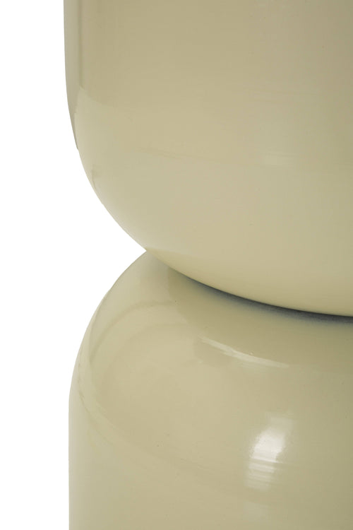 Mauro Ferretti bijzettafel - Ø 31x46 cm - crème