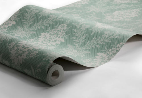 Borastapeter behang bloemen groen - 53 cm x 10.05 m - 660070 - vtwonen shop