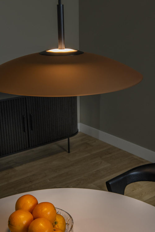 Lucide hanglamp MENGA - Geïntegreerde LED - Amber - vtwonen shop