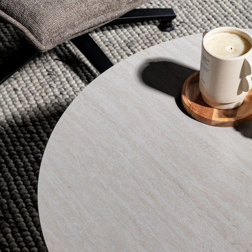 Calicosy - Salontafel YSIA - beige 80x80x45 cm