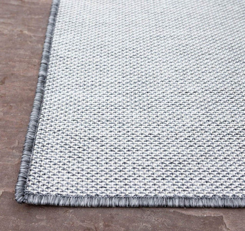 Buitenkleed Mono - Grijs/Wit - Dubbelzijdig - EVA Interior - 160 x 230 cm - vtwonen shop