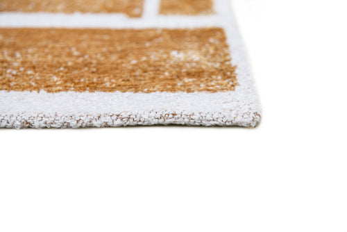 vloerkleed 9357 Nuggets - Geel - 80 x 250 cm