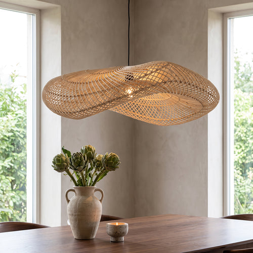 Raw Materials rotan hanglamp Wave - Ø 87 cm