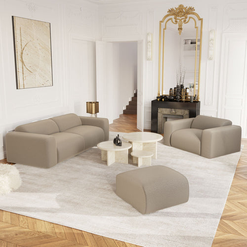 Sia Home - Bank MYRA - bouclé-stof mol 205cm