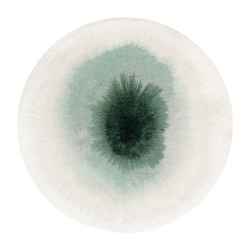 Ecorugs vloerkleed Green Day - groen - 140x140cm