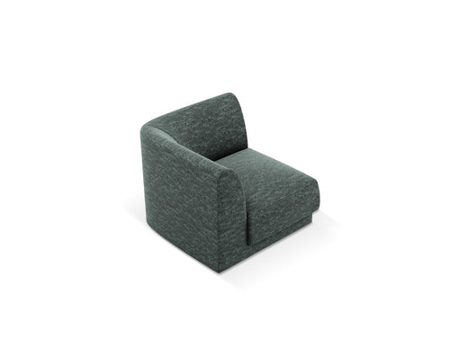 Micadoni Hoekmodule Miley chenille olie - 90x90x70cm