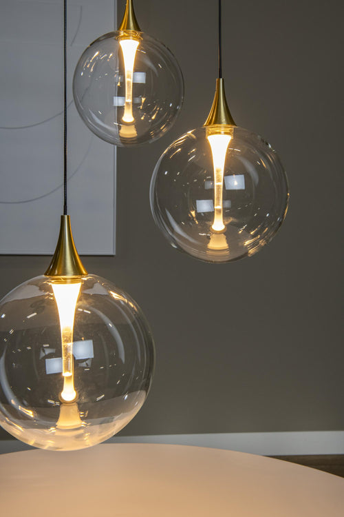 Lucide hanglamp GISELA - Geïntegreerde LED - Transparant - vtwonen shop