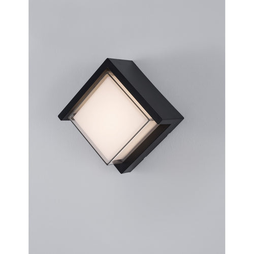 Merano Arbor Buiten Moderne Wandlamp Donkergrijs ABS Helder, Wit Acryl LED 12W 1385Lm 3000K IP65