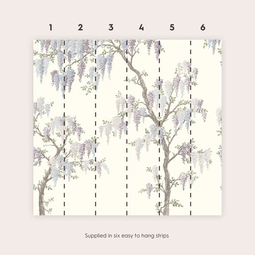 Laura Ashley Fotobehang - Wisteria Garden - 280x300cm - vtwonen shop