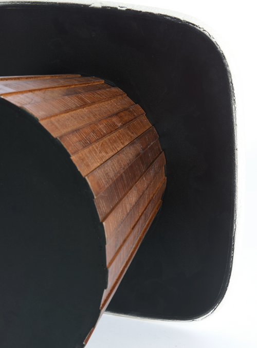 Light & Living bijzettafel OKATO - Ø45x40cm - wit - vtwonen shop