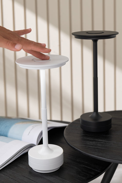 J-Line lamp Touch - kunststof - wit - LED - vtwonen shop