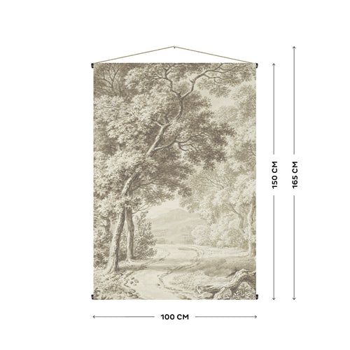 Art for the Home XL Wandkleed - Forest Trail - 150x100cm