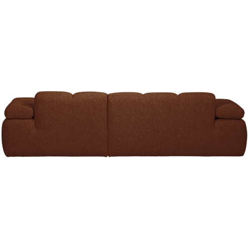 WOOOD chaise longue bank rechts Mojo - Bouclé - Roest Bruin Melange - vtwonen shop