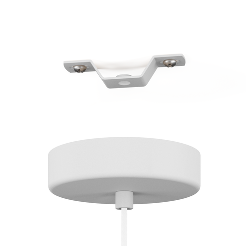 EGLO hanglamp Razoni 1 - e27 - ø 42,5 cm - wit - glas - vtwonen shop