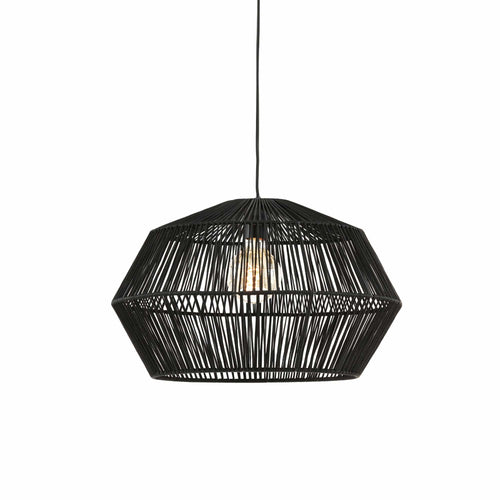 Light & Living hanglamp Deya - zwart - Ø49cm - vtwonen shop