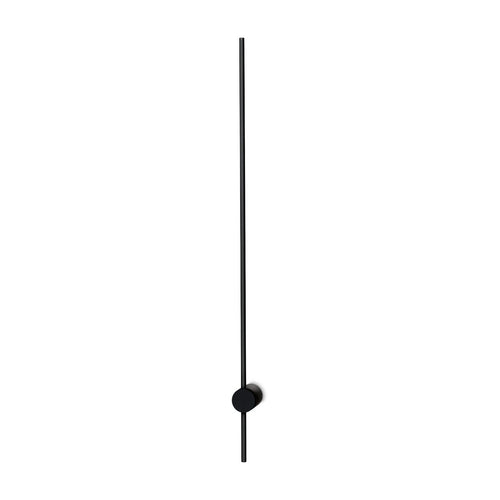 Ideal Lux ESSENCE Hoge Geïntegreerde Led Wandlamp Zwart 124cm 3000K