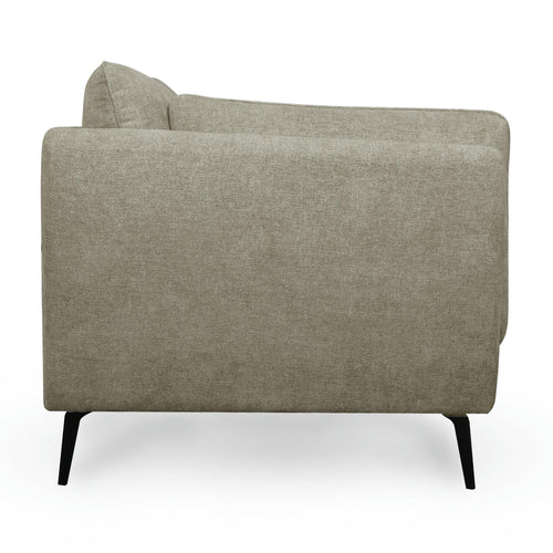 Furnhouse 2-zitsbank Bari - Taupe - Stof - 92x182x84