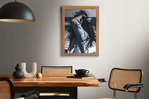 A.S. Création behang effen grijs en grijs - 53 cm x 10.05 m - AS-388193