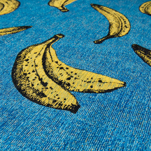 Louis De Poortere vloerkleed Pop Banana - blauw - 240x340cm