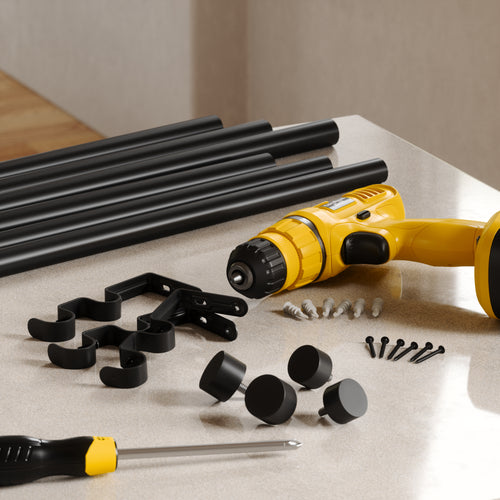 Umbra Cappa uitschuifbare dubbele gordijnroede - vtwonen shop