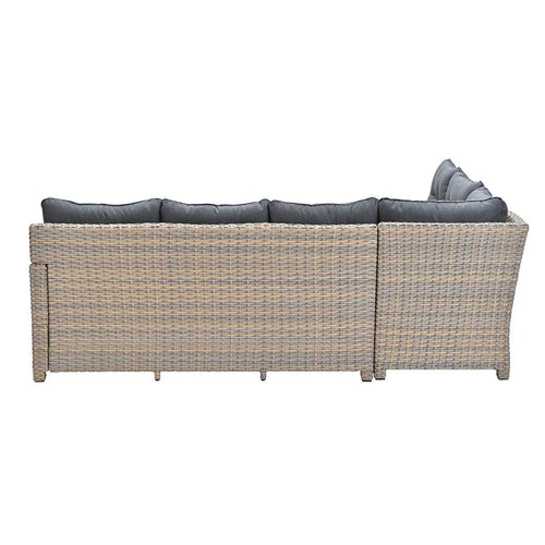 Garden Impressions lounge dining set Alaska vintage willow - 6-delig - links