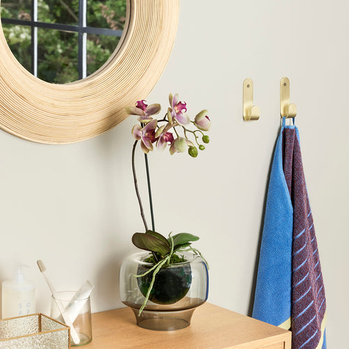 Hübsch vaas Lunar - glas - ø20xh16cm - vtwonen shop