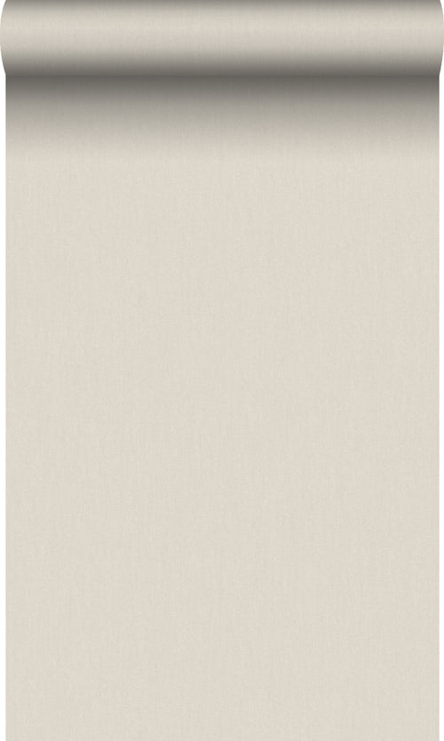 Origin Wallcoverings behang linnen vanille beige - 53 cm x 10,05 m - 347006 - vtwonen shop