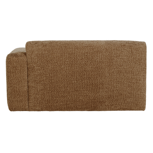 WOOOD 1,5-zits bank arm rechts Mojo Base - Wollig - Honinggeel - 74x145x97