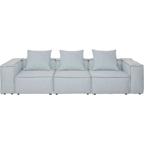 Kare Design Tuinsofa Korali Beach 3-Zits blauw - vtwonen shop