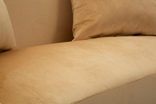 Mauro Ferretti loveseat - 137x69x79 cm - zwart/bruin