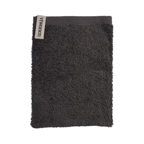 vtwonen washand Soft Embrace - 16x22 cm - antraciet