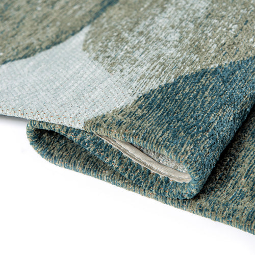 Lola&Moi vloerkleed Teal - grijs -140x200cm - vtwonen shop