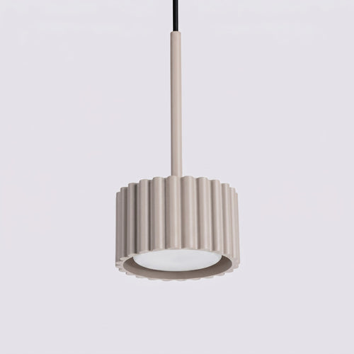 Sollux Lighting Hanglamp AURA 1 taupe Gx53 - 10x10x125cm