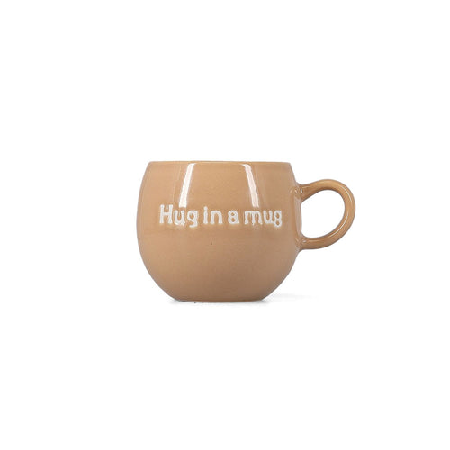 Salt & Pepper - Beker 42cl "Hug in a mug" bruin Muggies