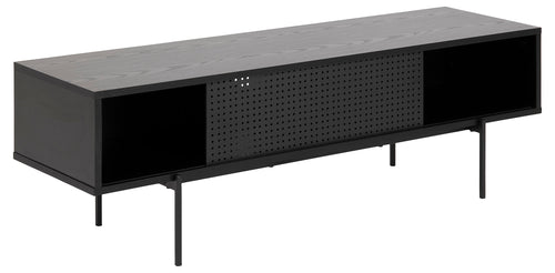 Rebellenclub TV-meubel Aarhus - Meubel Aarhus 140 cm - Zwart - vtwonen shop