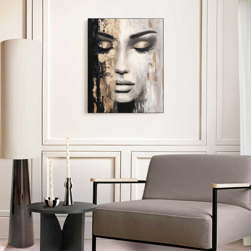 Reinders schilderij Stilte in Goud - 50x40cm