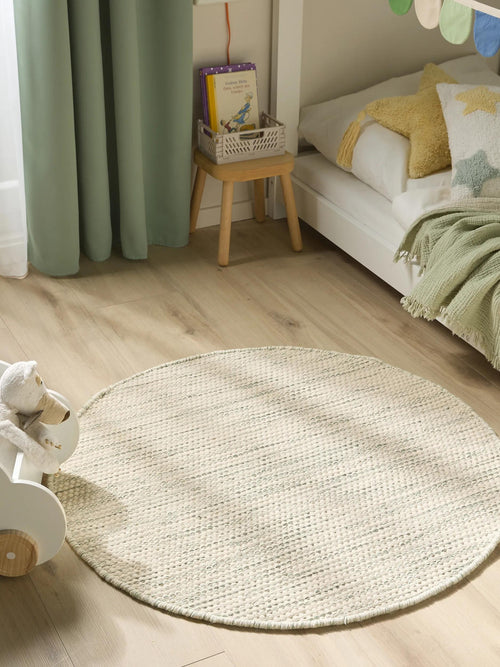 benuta kindervloerkleed Rocky - groen - ø 100 cm