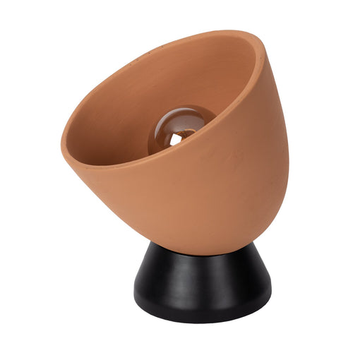 Atmooz tafellamp Rota - zwart - Ø 25 x H 26 cm - E27
