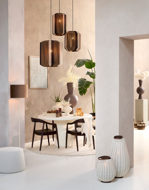 Light & Living tafel Kulona - wit - 140x140x76 cm