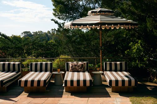 HKLIVING bijzettafel aardewerk – creme – middel - vtwonen shop