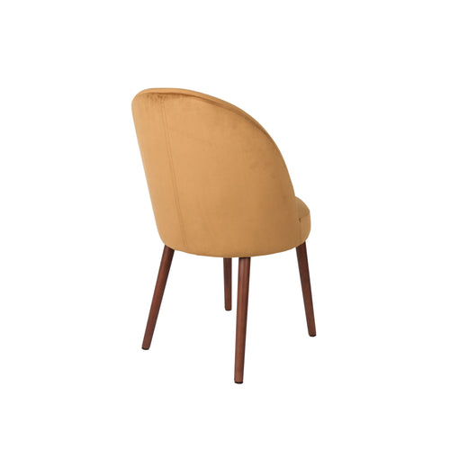 Dutchbone Barbara Eetkamerstoelen  Camel - Set van 2 - vtwonen shop