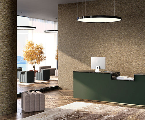 Zambaiti behang linnenstructuur beige bruin - 106 cm x 10 m - 662464 - vtwonen shop