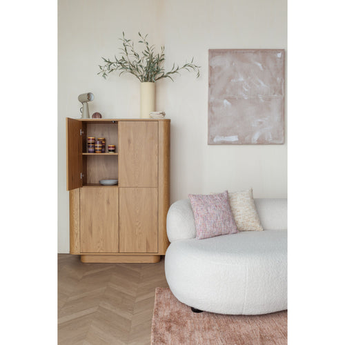 Housecraft Living Almira Kast Hout/ Marmerlook Naturel